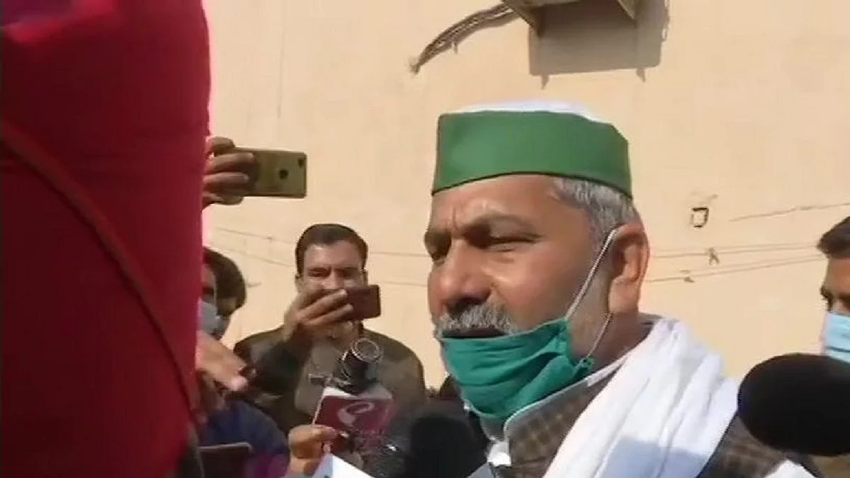 BKU leader Rakesh Tikait