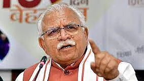 Haryana CM Manohar Lal Khattar