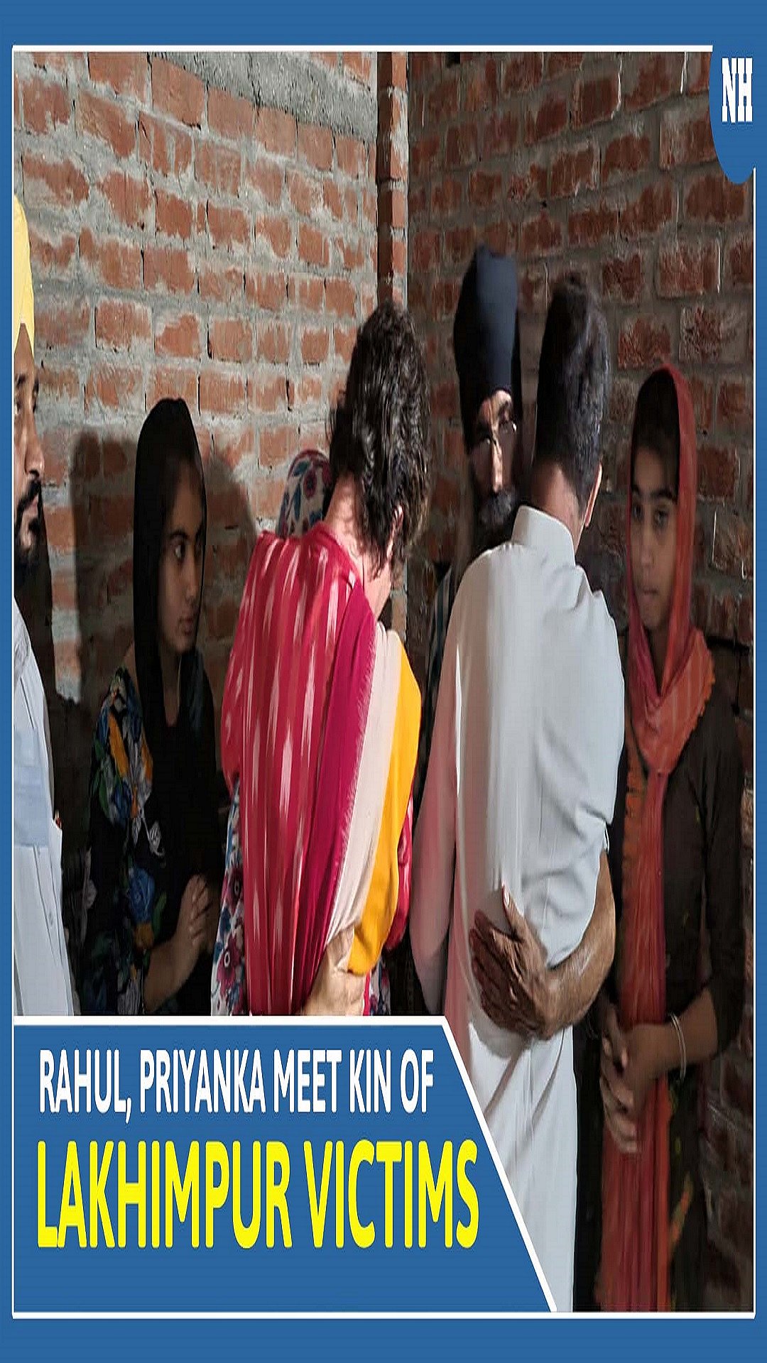 Rahul, Priyanka meet kin of Lakhimpur victims, here’s what happened  