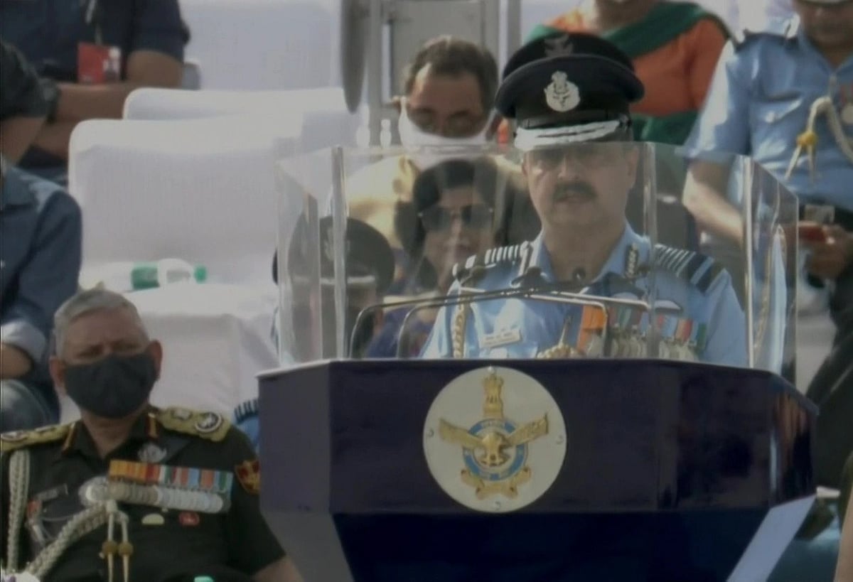 IAF's prompt actions in eastern Ladakh testament to its combat readiness: IAF chief
