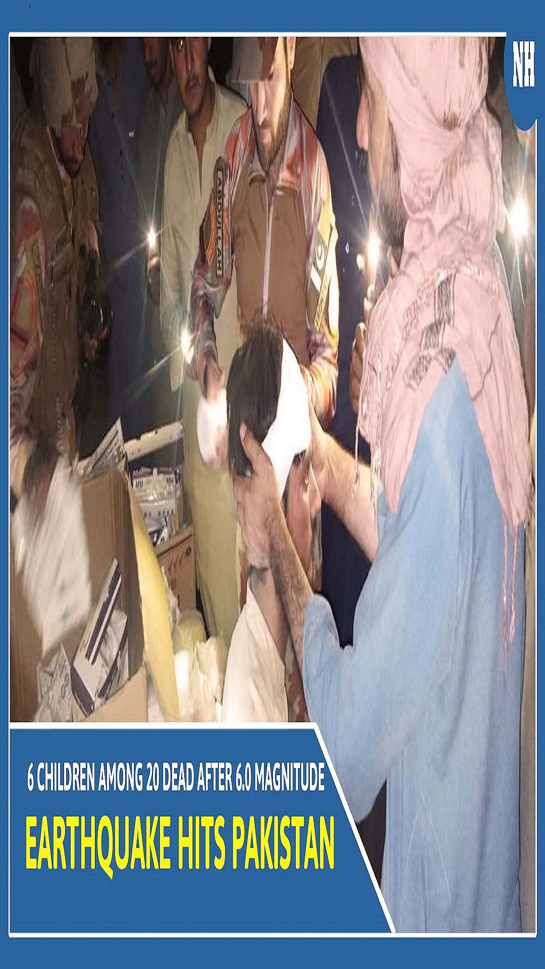 6 children among 20 dead after 6.0 magnitude earthquake hits Pakistan 