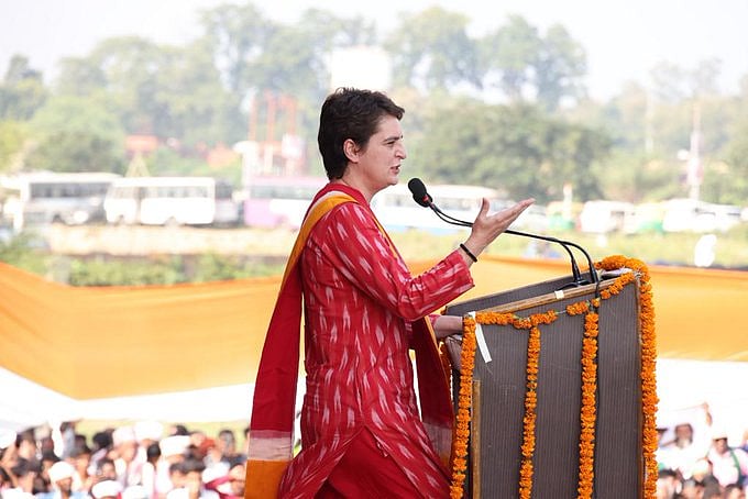 Congress General Secretary Priyanka Gandhi
