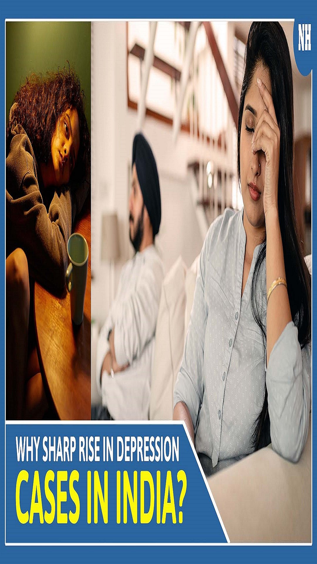 Is COVID-19 pandemic behind rising cases of depression & anxiety in India among women and youths?