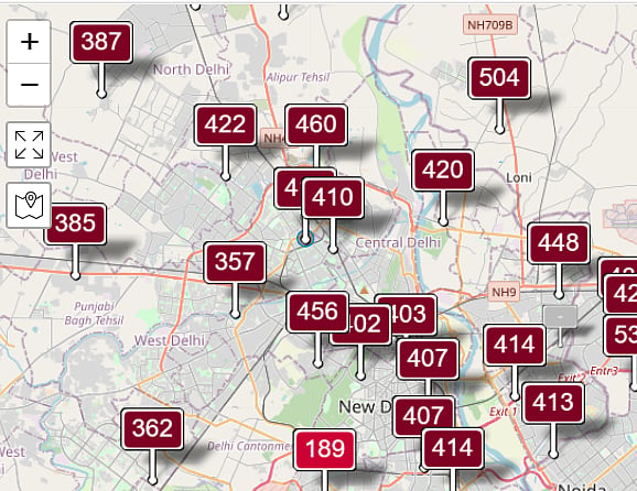 Saturday Air Quality Index: Faridabad, Ghaziabad & Delhi still hazardous