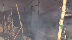Farmers' protest: Fire breaks out in tent installed at Delhi's Singhu border