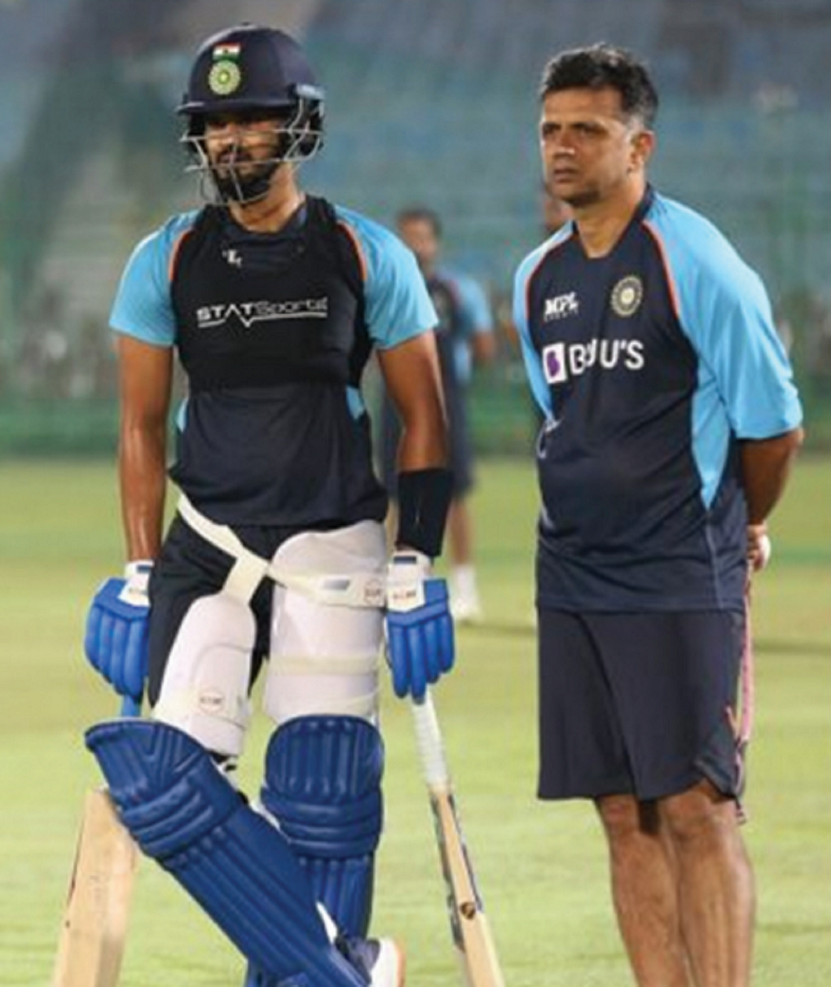 Dravid on the field