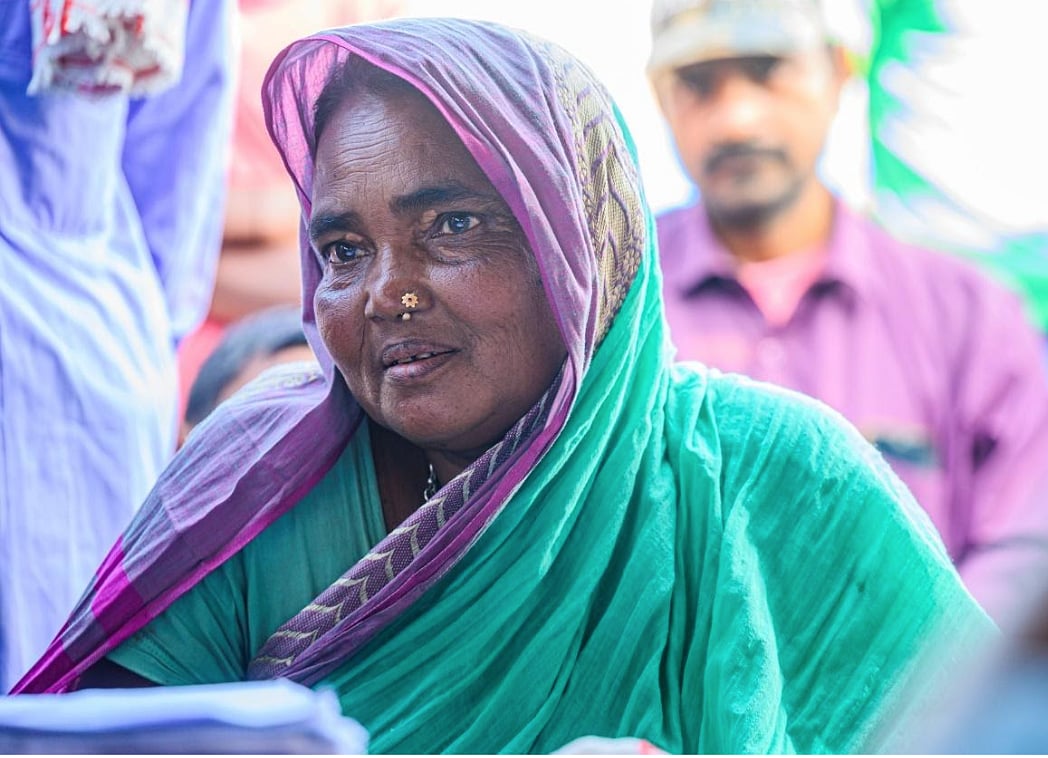 Parvati Das, wife of the since deceased mahant who set up the Shiv Templein Dhalpur 2 village