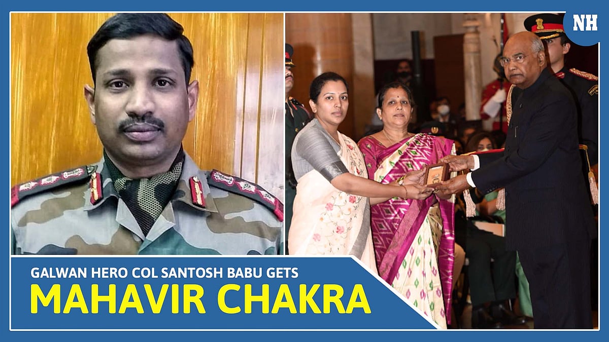 Galwan hero Col Santosh Babu gets Mahavir Chakra; his story will make every Indian proud! 