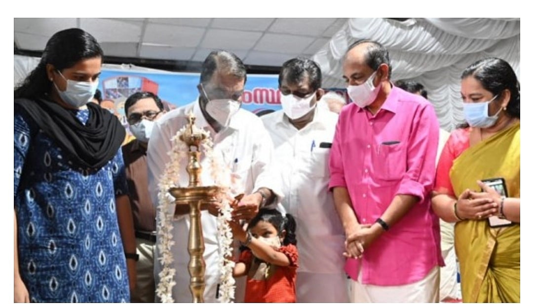 Kerala schools reopen after 20 months