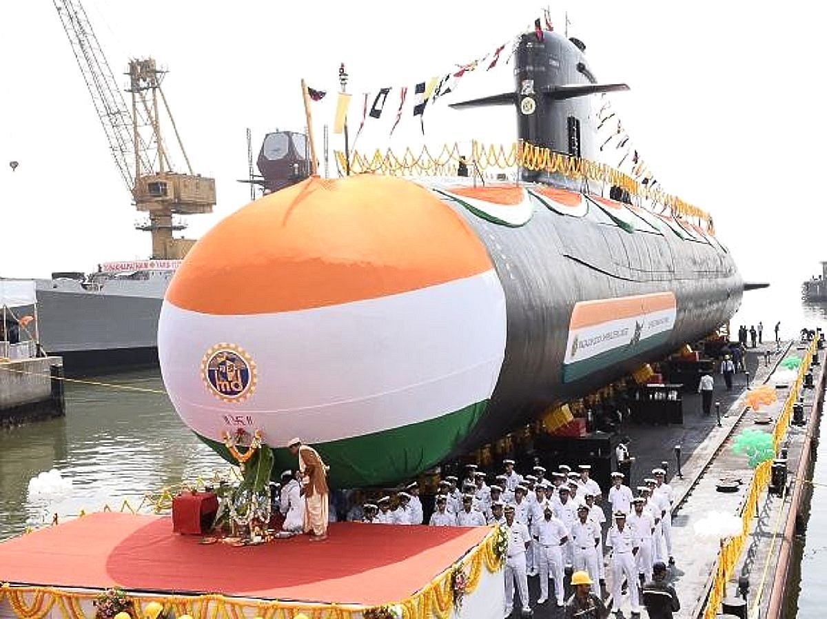 Navy commissions submarine INS Vela 