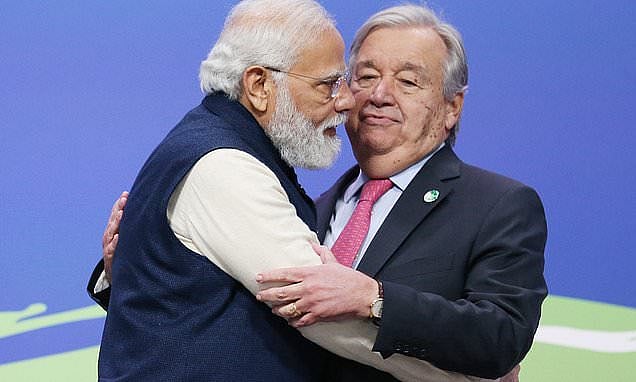 ‘Hug de India’: Prime Minister Modi’s hug-fest in Glasgow baffle foreign media