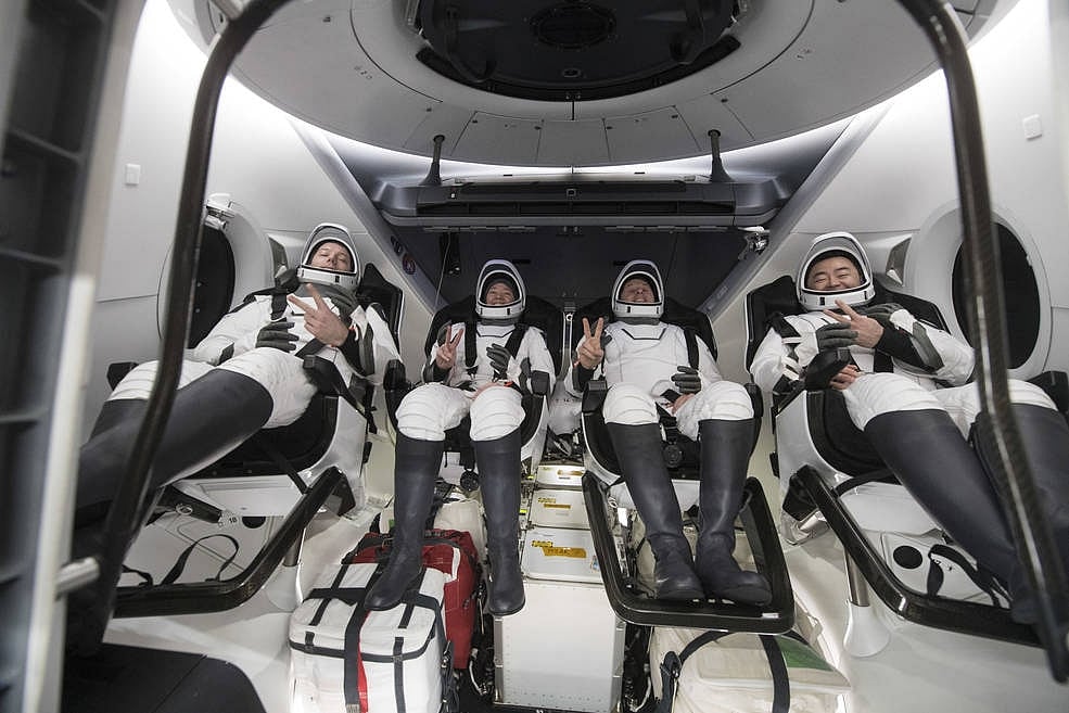 SpaceX crew launch marks 600 space travellers in 60 years