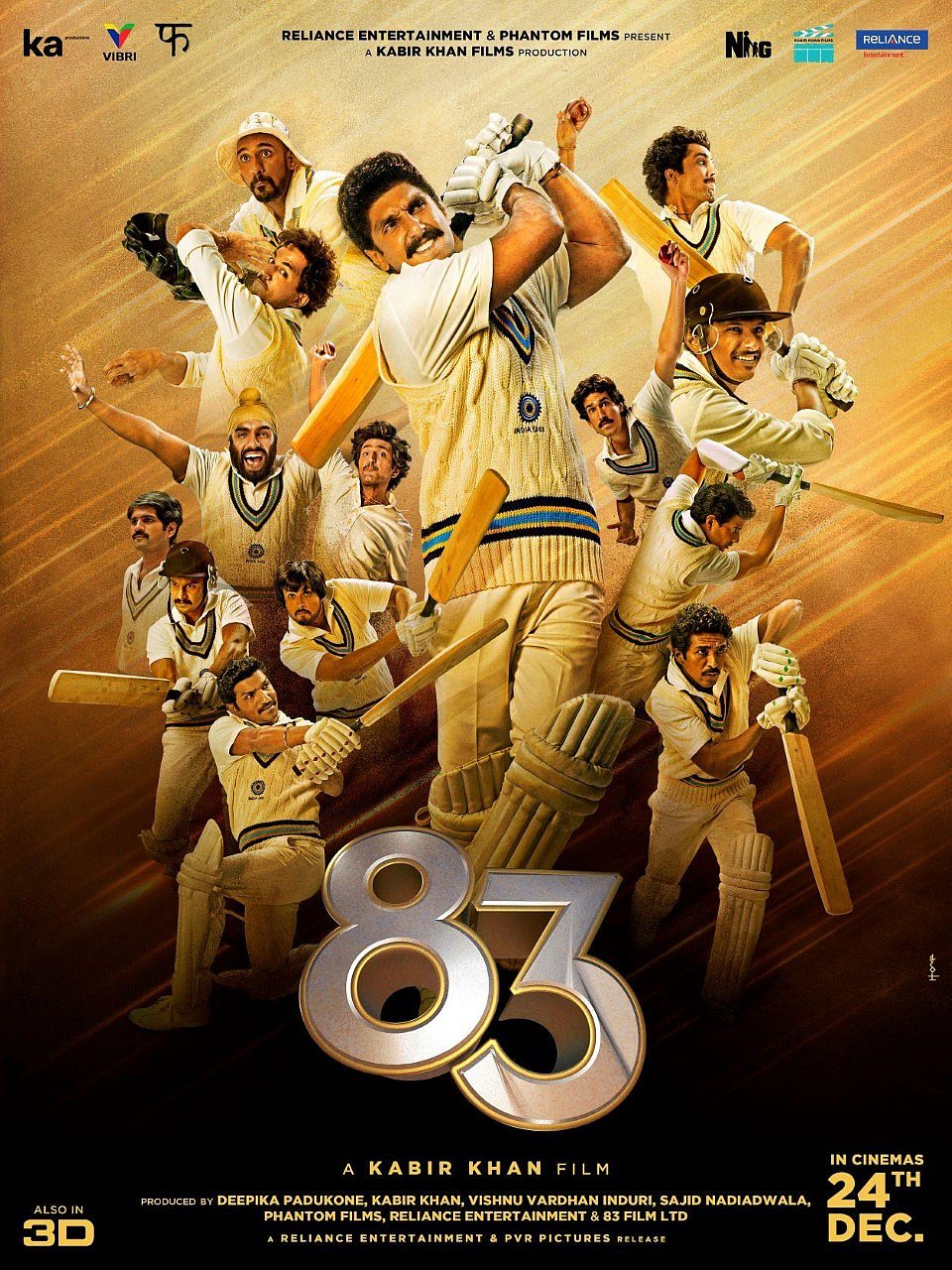 Kabir Khan's '83 to have world premiere at public closing of first Red Sea International Film Festival