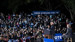 Joe Biden campaigning