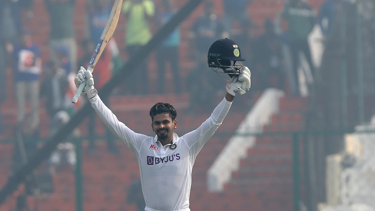 Day 2: Iyer scores ton on debut, India reach 339 for 8 at lunch, five for Southee