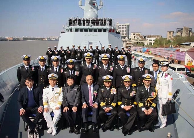 China delivers largest warship to Pak