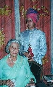 Gayatri Devi and Devraj Singh