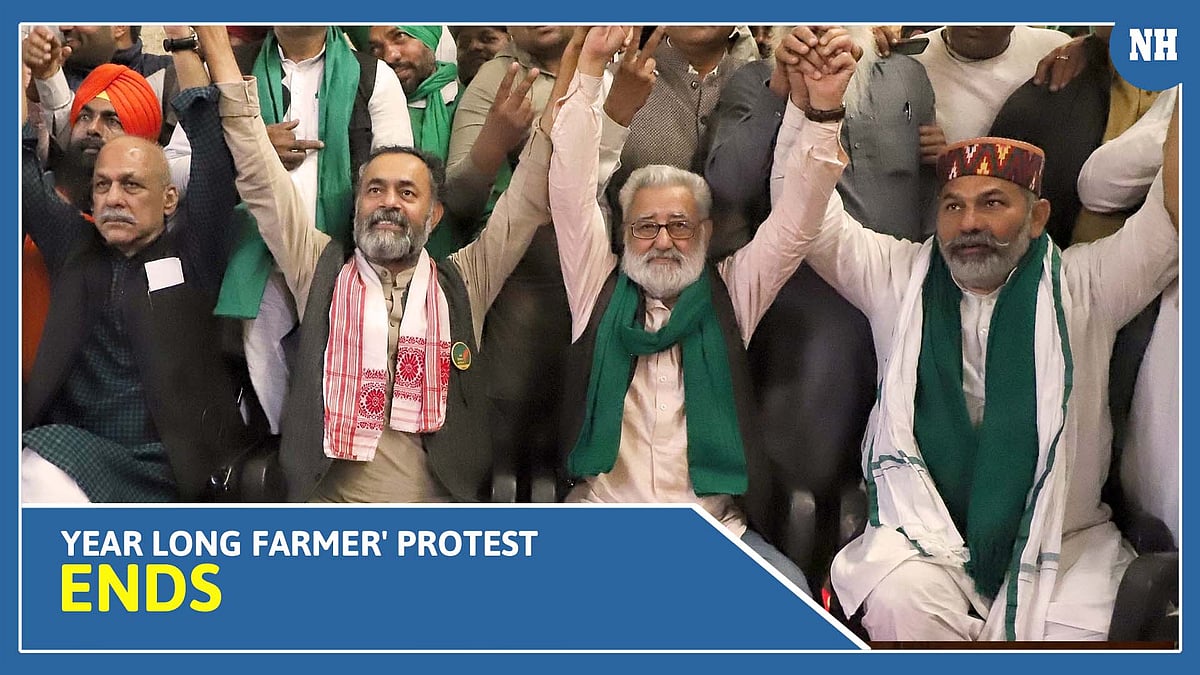 Year long farmer' protest ends: Farmers are all set to return home after celebrating ‘Vijay Diwas' on Dec 11  