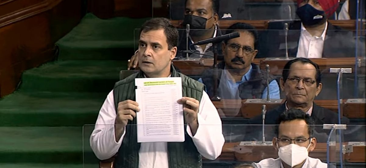 Rahul Gandhi raises farmers' issue in Lok Sabha, demands compensation
