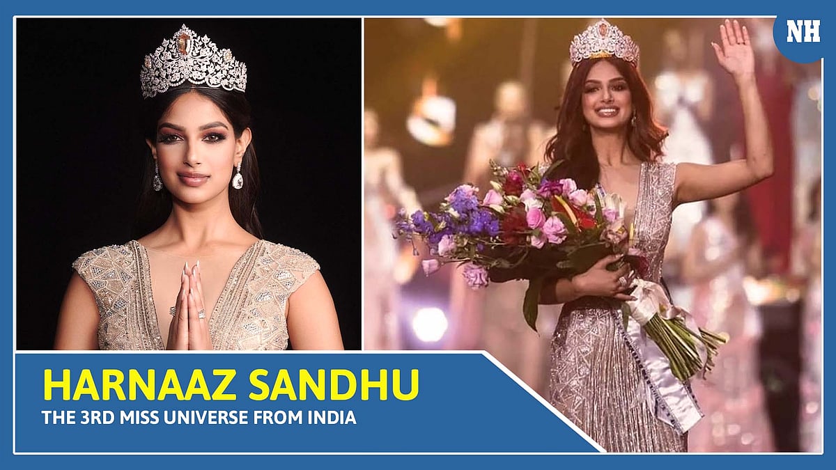21-year long wait ends as Harnaaz Sandhu becomes the new Miss Universe from India 