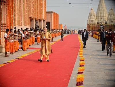 PM inaugurates Kashi Vishwanath corridor weeks before elections to be announced in UP