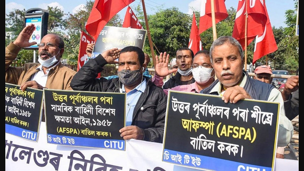 Onus on N-E states for lifting AFSPA