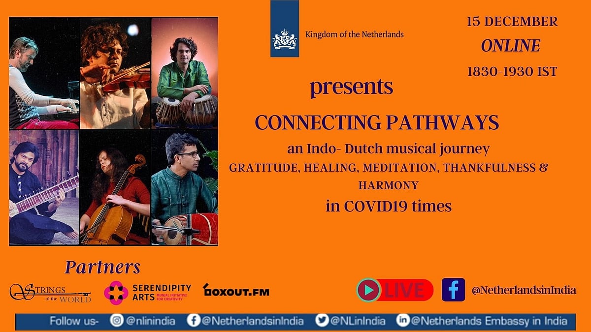 The Embassy of the Netherlands hosts an Indo-Dutch concert titled ‘Connecting Pathways’