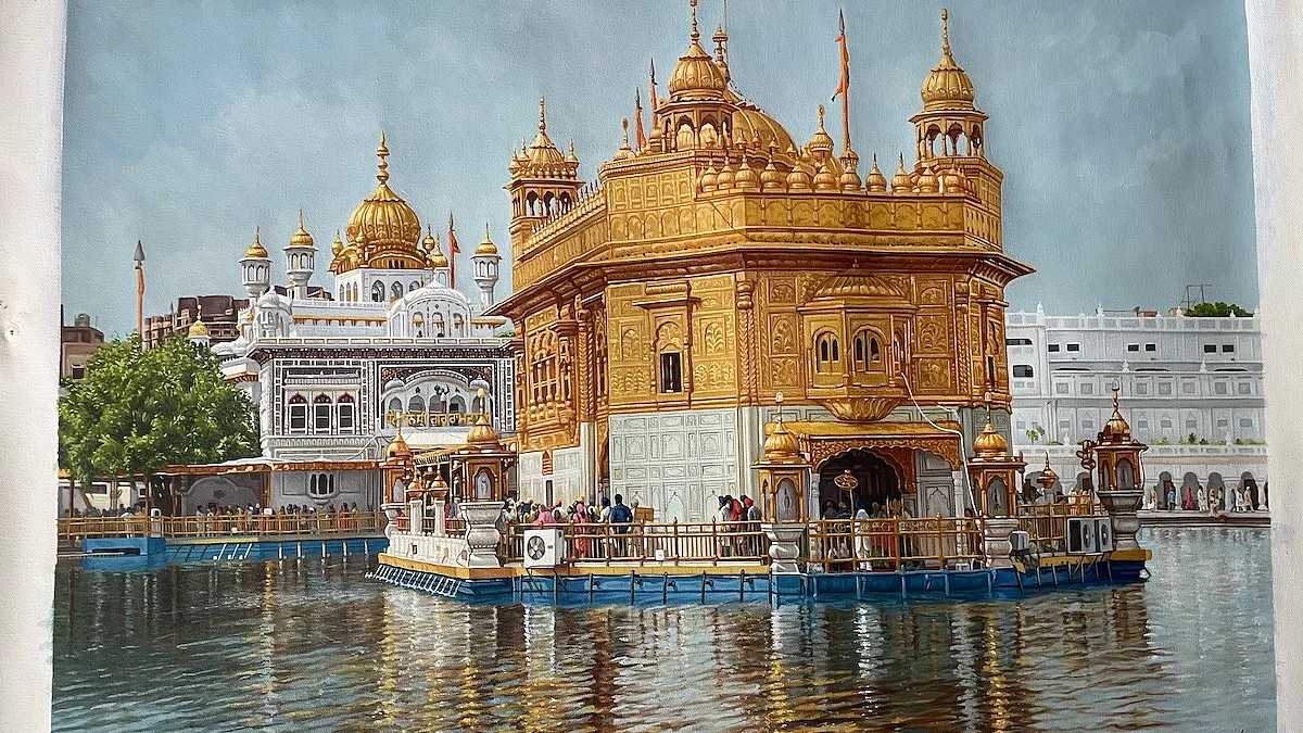 Painting by Hardeep Singh Kalsi (artist)