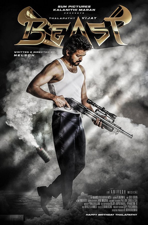 Vijay's post on 'Beast' most liked and retweeted tweet from film industry in India: Twitter