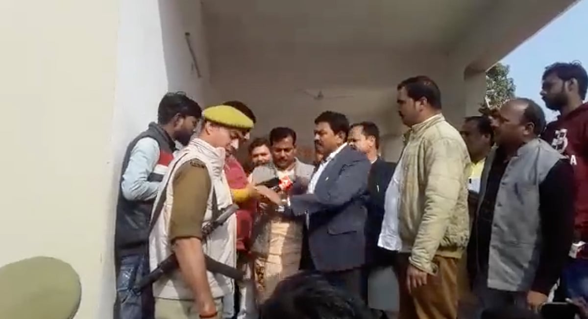 WATCH: Ajay Mishra hurls abuses at a journalist as he asks question related to his son in Lakhimpur case