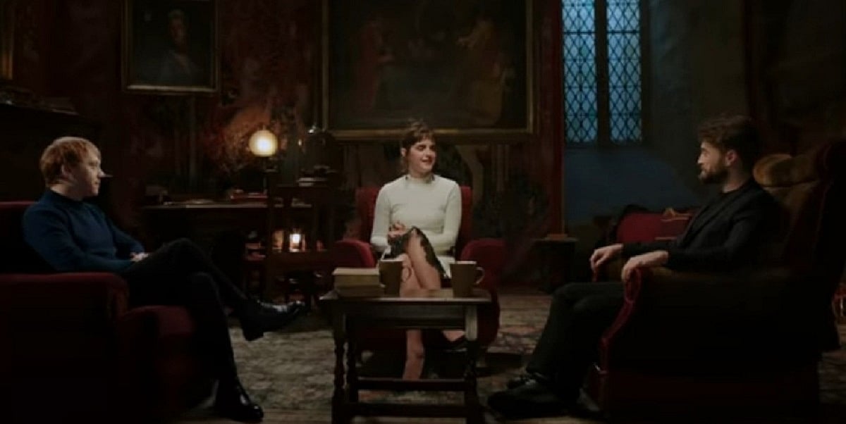 Visuals from the Harry Potter reunion