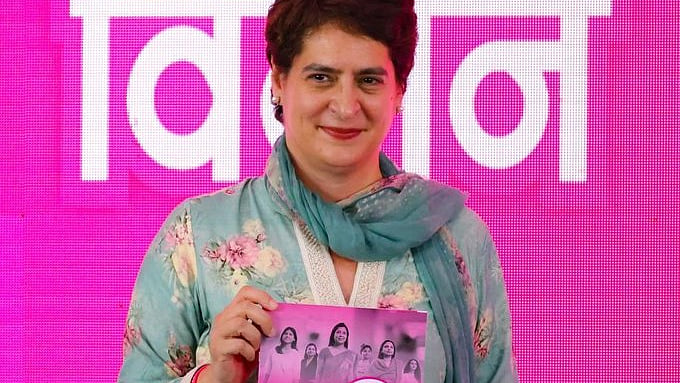 'Shakti Vidhan': In a first, Congress releases 6-point UP poll manifesto for women