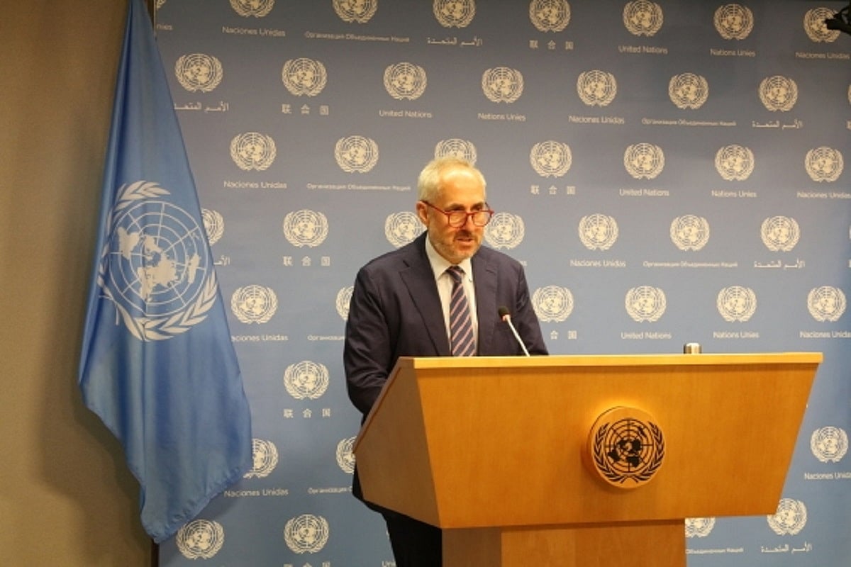 Guterres's spokesman tests Covid positive