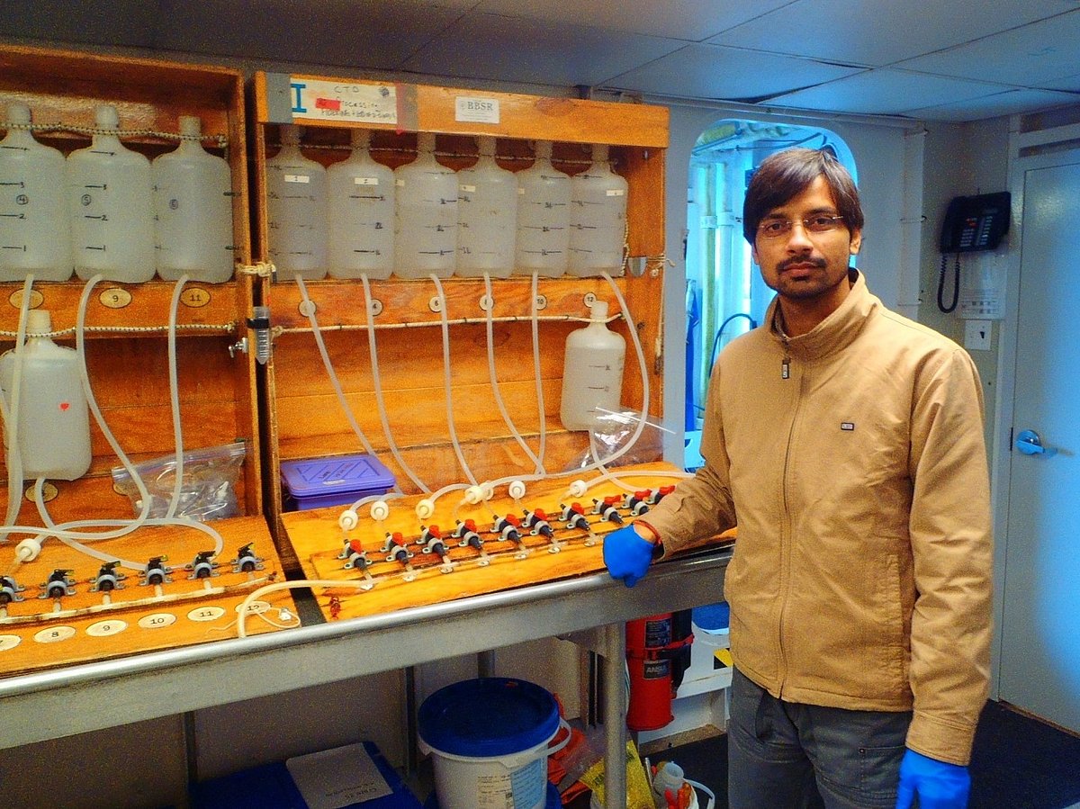 Scientist exploring ways of enhancing ocean alkalinity for removing atmospheric CO2