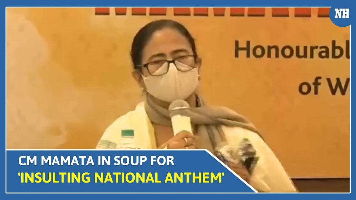 CM Mamata in Soup for 'Insulting National Anthem' During Mumbai Visit 
