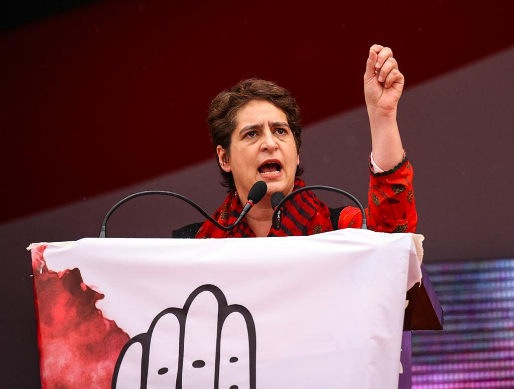 UP CM doing politics of religion, people should raise development issues: Priyanka