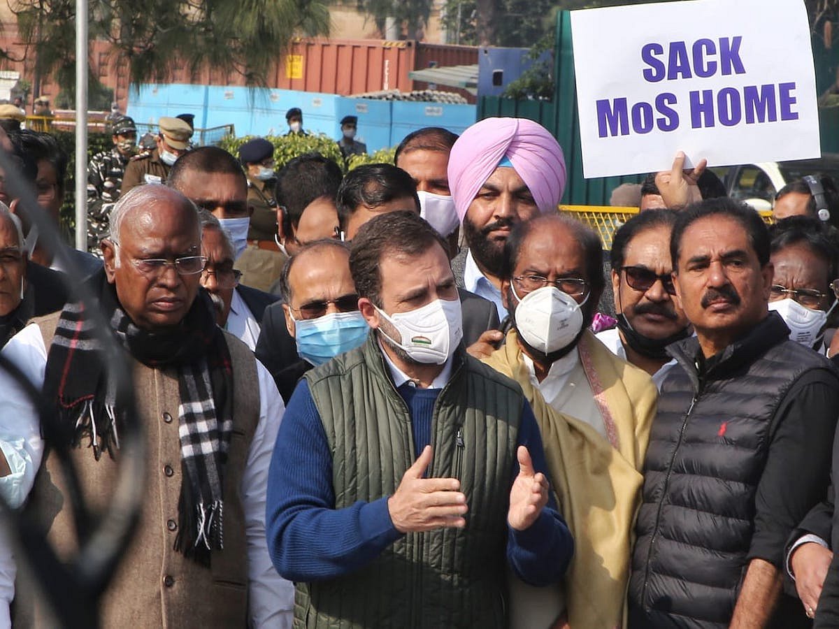 ‘No to dictatorship’: Rahul Gandhi leads Opposition march, demands Teni’s resignation