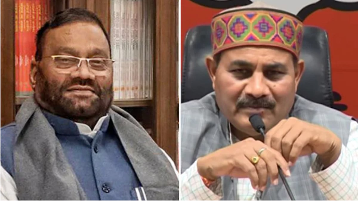 Former BJP ministers' stress on social justice by OBC groups & stress on gender equality by Congress in UP 
