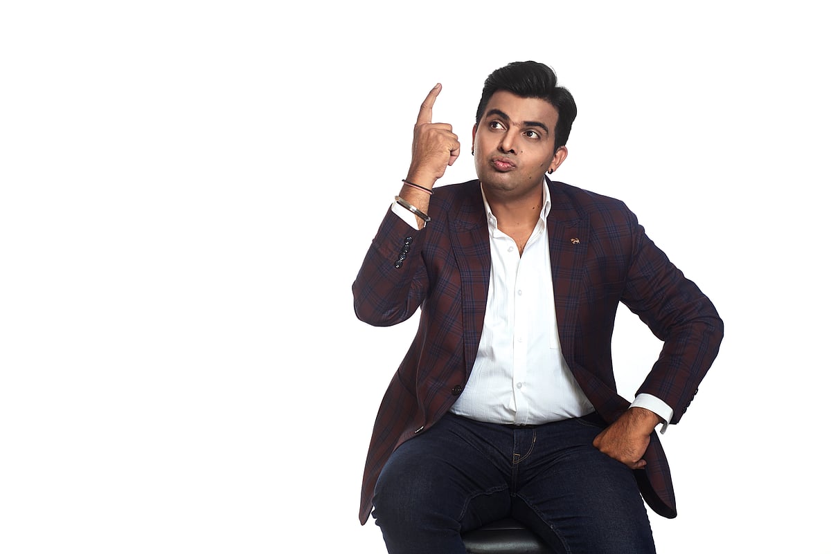 I am inspired by Johnny Lever sir, says comedian Amit Tandon