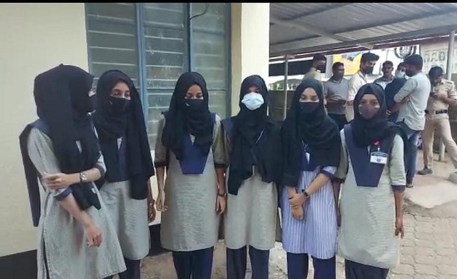 Hijab row: Udupi Muslim girls say they will not go to college without hijab and fight it legally