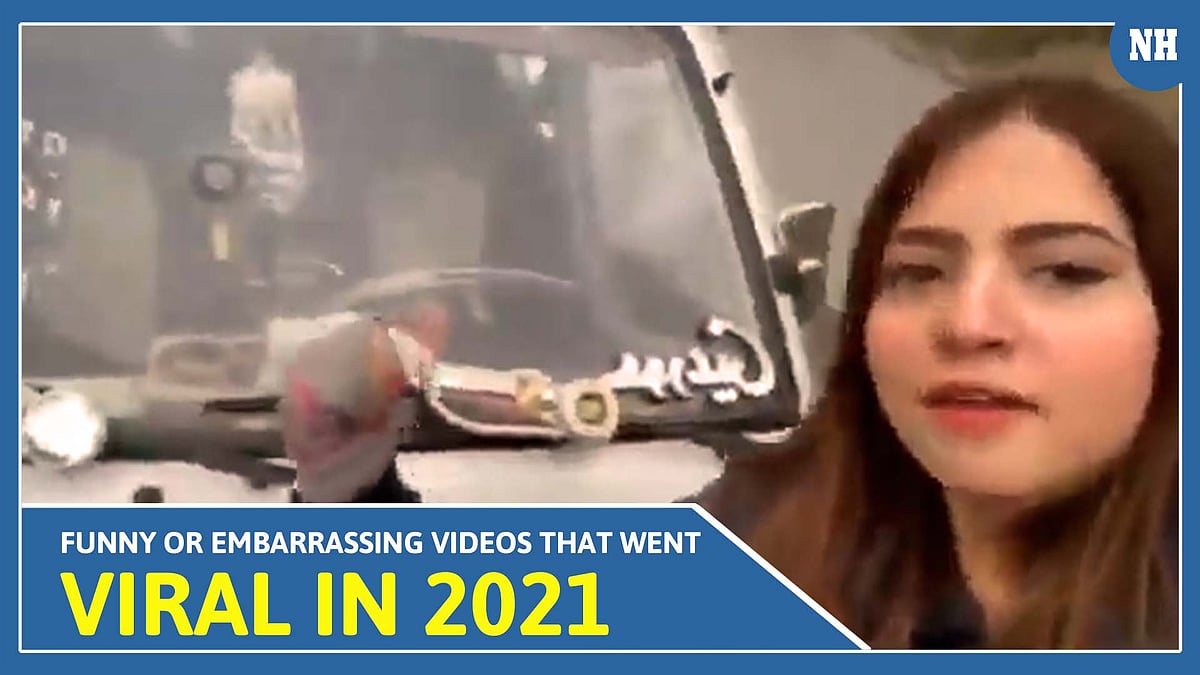 Funny or embarrassing videos that went viral in 2021