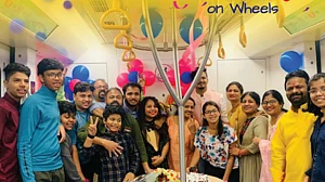 In Nagpur, Metro coaches are let out to host birthday parties: little more than joyrides