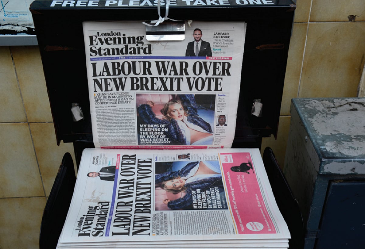 London Diary: ‘Brexit’ is a dirty word now