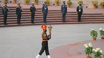 Amar Jawan Jyoti was “merged” with the one lit at the National War Memorial built by the Modi govt