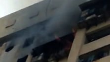 Two dead, 17 injured in major fire in Mumbai high-rise