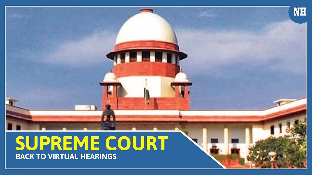 Supreme Court suspends physical hearings in view of spurt in COVID-19 cases 