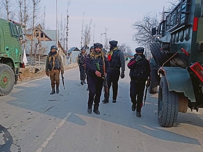 3 terrorists killed, army officer injured in Kashmir encounter