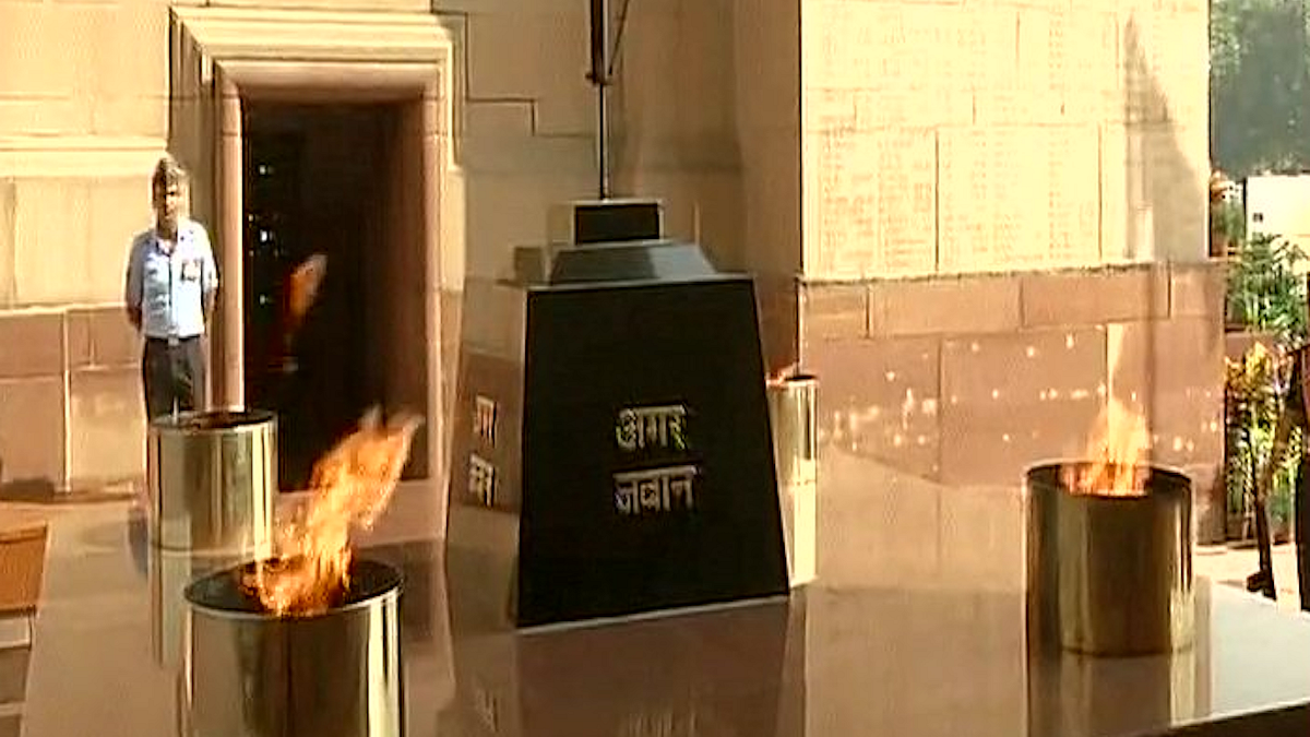 Amar Jawan Jyoti: Symbolism, respect can't be forced, it evolves over time; new will never take place of old 