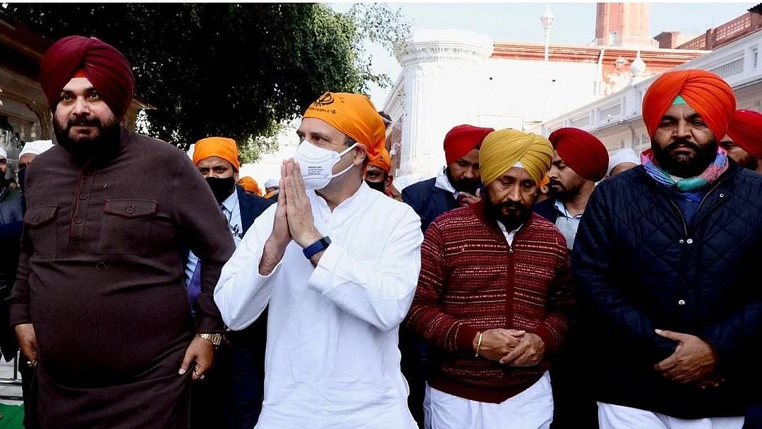 Rahul Gandhi kicks off Punjab election campaign after paying obeisance at religious shrines in Amritsar