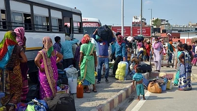 Migrants once again leave for home fearing lockdown